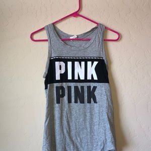 victoria’s secret grey tank